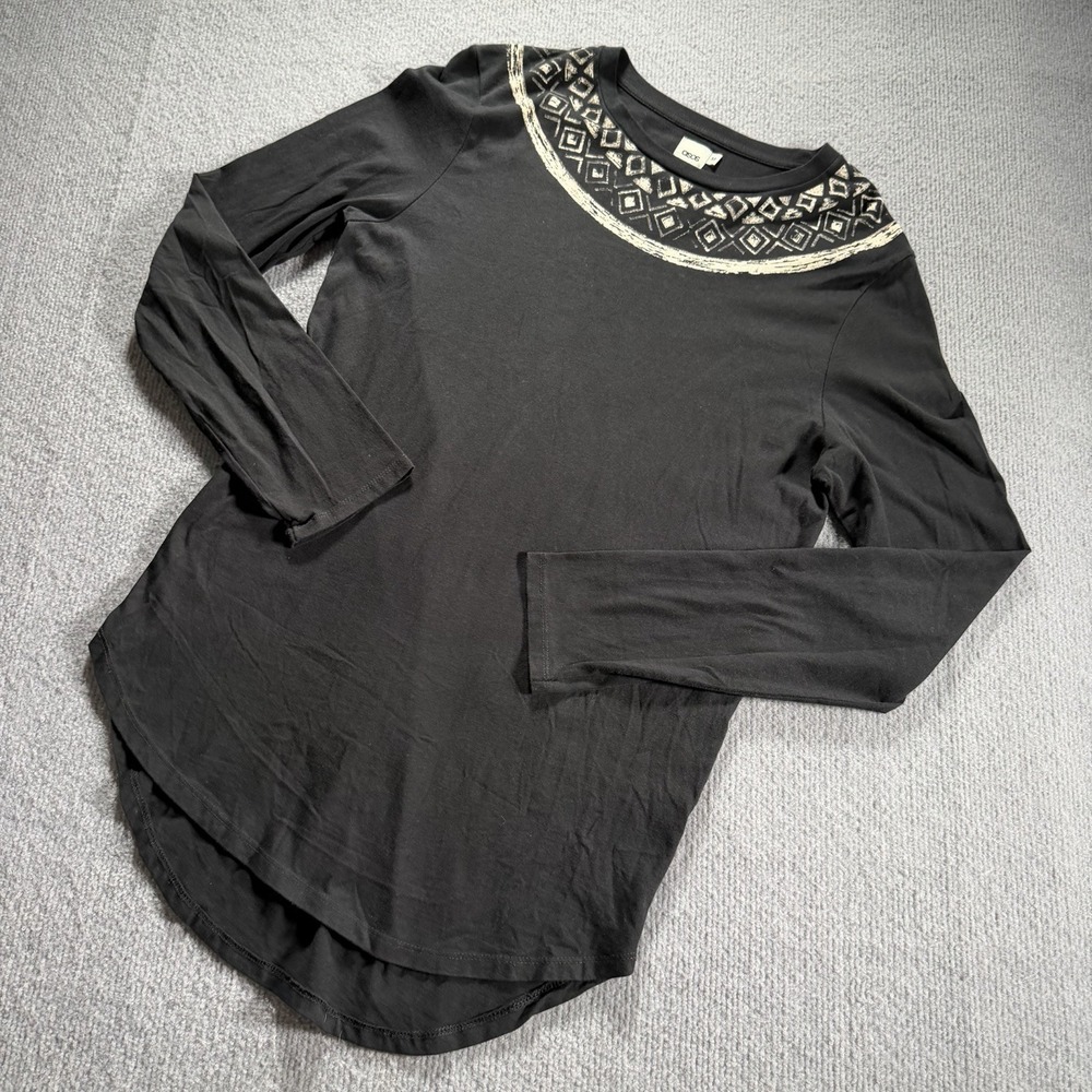 Asos Design Solid Buttondown Medium Shirt Blouse Top Long Sleeve Cotton